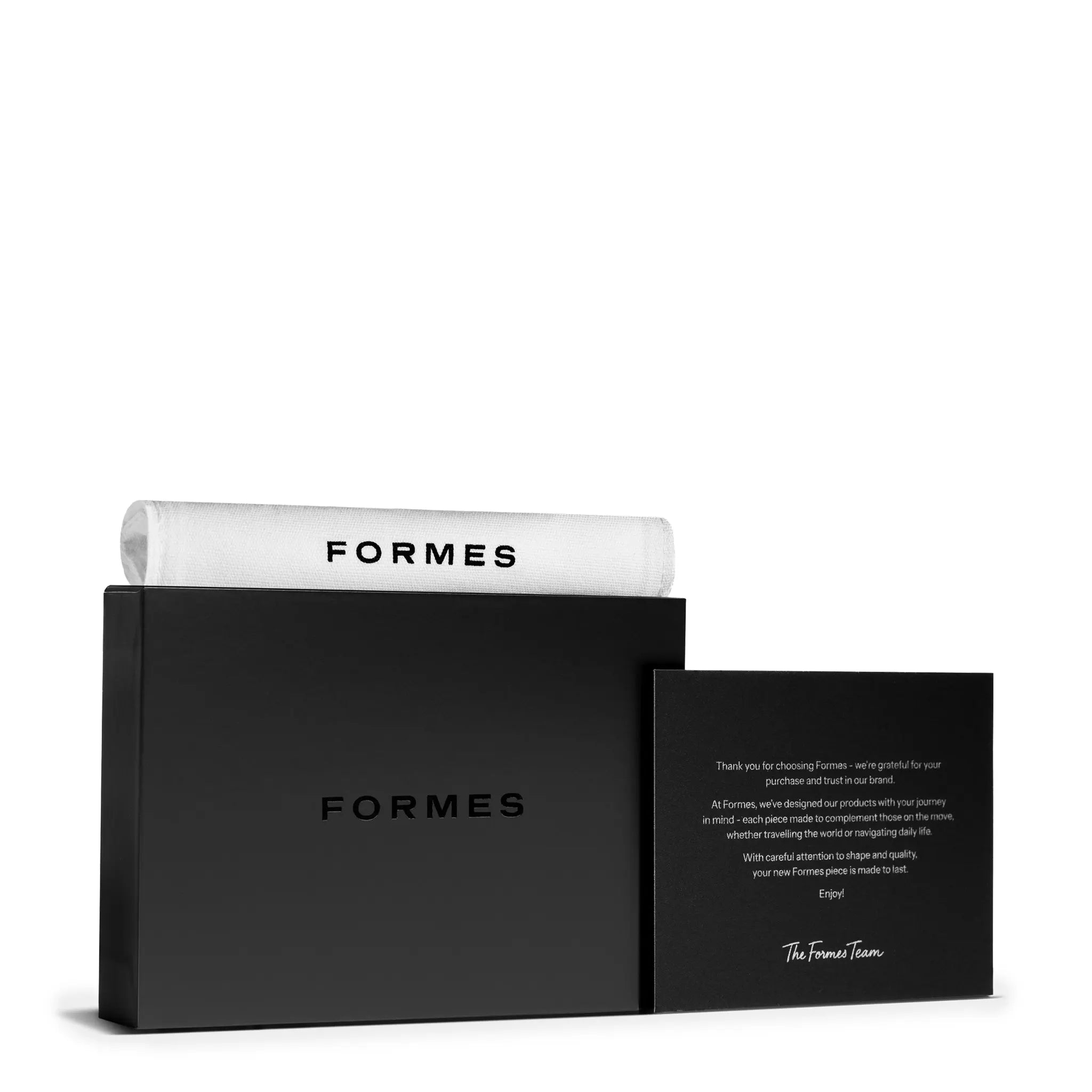 Gifting Box View of Formes Classic Nero Card Holder